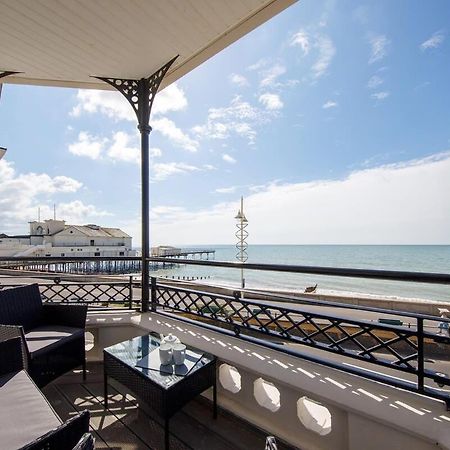 Panoramic Sea Views In Beachfront Apt W Balcony Bognor Regis Dış mekan fotoğraf
